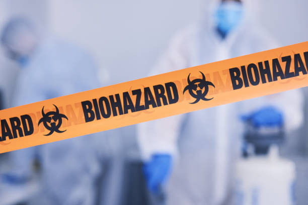 Professional Crime Scene Cleanup technician working in Ridgecrest, FL